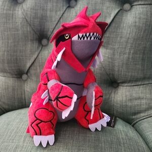 Pokemon Groudon Inspired Plush Toy